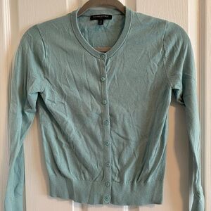 Banana republic, mint green, short cardigan